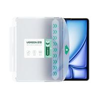 绿联2025适用iPadPro钢化膜Air7苹果11/12.9寸2422平板21mini67第10十代18贴膜a16无尘仓10.2保护9全屏