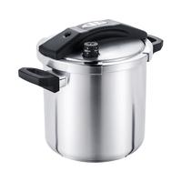 凌丰（LINKFAIR）304不锈钢高压锅家用大容量单手开合防爆压力锅经典系列10L 【配玻璃盖】 24cm 10L