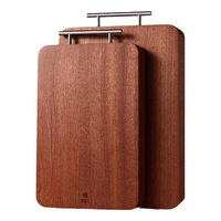 原森太乌檀木实木菜板厨房家用抗菌防霉切菜板儿童水果板木砧板 乌檀木菜板大号40*27*2.5