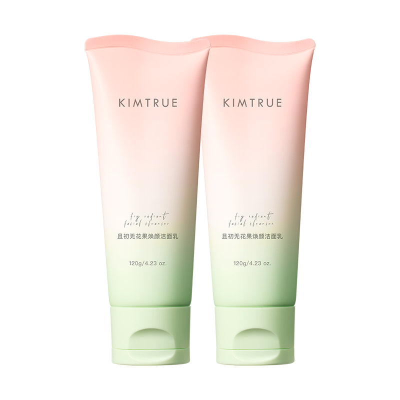  KIMTRUE/且初 深层清洁 氨基酸洁面乳  120g*2