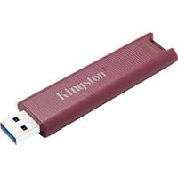 金士顿 DTMAXA USB3.2 固态U盘 红色 256GB USB-A