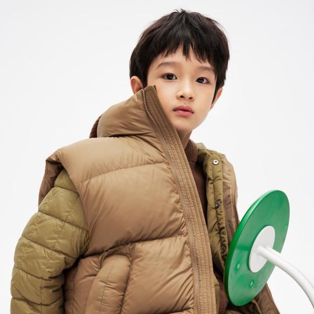 gxg.kids GXG童装春秋亲子羽绒马甲立领加厚马甲外套