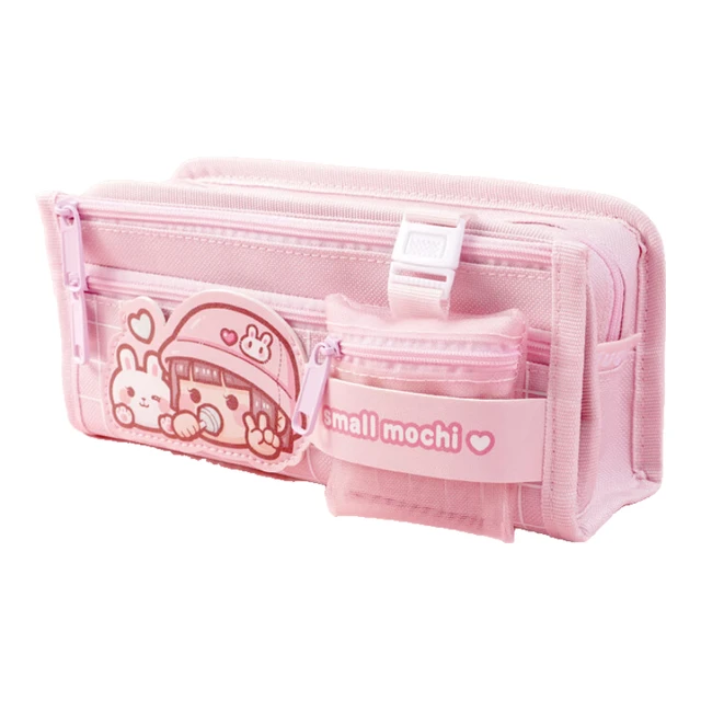 小麻薯笔袋大容量女孩笔袋流行文具盒ins日系女生小高颜值