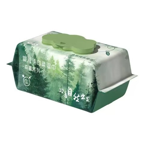 有券的上：超亚医药 婴儿手口柔湿巾  80抽*3包