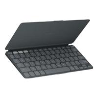 罗技（Logitech）Keys To Go 2无线蓝牙办公键盘轻薄口袋iPad键盘内置保护套 适用于iPad、Mac、iPhone Keys To Go 2黑色