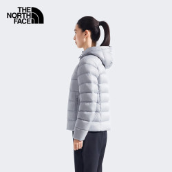 THE NORTH FACE 羽绒服女Apricity600蓬鹅绒PERTEX轻量保暖防风25秋冬上新|8DX5 BOB/灰釉蓝 XL /170