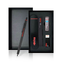 红环 600系列 防断芯自动铅笔 黑色 0.5mm 礼盒装