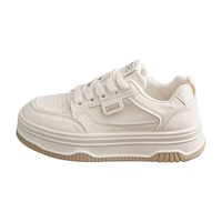 西遇 小白鞋女韩系百搭厚底板鞋