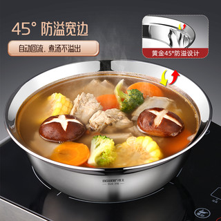 维艾316食品级不锈钢盆套装碗饭碗汤盆厨房家用洗菜菜盆烘焙打蛋