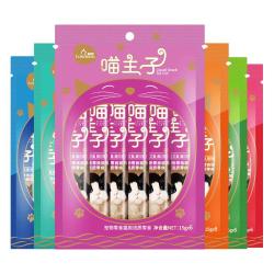 路斯 猫条补水猫零食湿粮解馋软罐头成猫幼猫通用 猫条 | 鲣鱼味90g（6支）