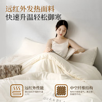 神气小鹿金蚕乳丝被冬被加厚保暖被芯纤维被子宿舍四季通用春秋被