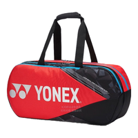 YONEX尤尼克斯羽毛球拍包男女款国家队yy羽毛球包大赛包网球拍包 隔热 BA92231WEX 探戈红色