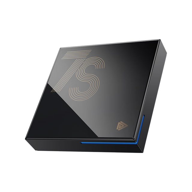 腾讯极光 盒子 7S 8K电视盒子 4GB+128GB 黑色