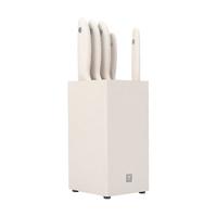 双立人（ZWILLING）刀具套装切菜刀剪刀砍骨刀水果刀多用切片刀Point S 6件套厨房刀 Point s银点刀具 6件套