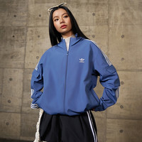 移动端:adidas 阿迪达斯 经典运动连帽夹克外套男女春夏adidas阿迪达斯三叶草KB1946