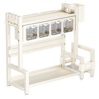 美厨（maxcook）厨房置物架调料架刀架砧板架筷子架筷筒免打孔壁挂收纳架MCZW3686