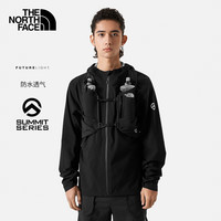 THE NORTH FACE SUMMIT巅峰系列冲锋衣男户防水外7ZTF 黑色/JK3 S