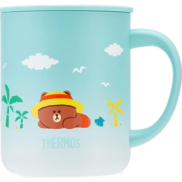 PLUS会员、今日必买：THERMOS 膳魔师 TCDG-451-SUMMER 保温杯 440ml
