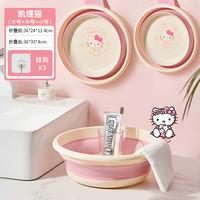 洗脸盆可折叠家用大号旅行宿舍便携式加厚婴幼儿洗脚洗脸小盆