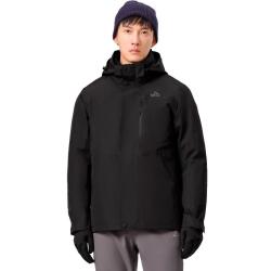 伯希和 户外抓绒冲锋衣男女冬季三合一防风加绒登山服 曜石黑 | 抓绒两件套 S