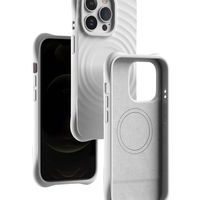 CASETIFY纯色波漾手机壳iphone16promax手机壳手机壳MagSafe兼容简约硅胶1 波漾壳-黑色（带磁吸） iphone13 pro max