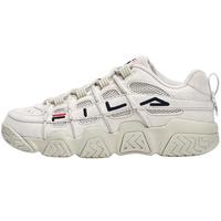 FILA 斐乐 潮牌BUSTER女鞋2025年面包鞋篮球鞋休闲鞋运动鞋 燕麦色-OM-E 37.5