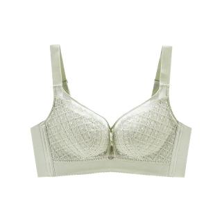 GOSO内衣女舒适上托有型无痕聚拢女士文胸 3312022豆绿（薄杯） 90C 40/90C