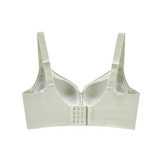 GOSO内衣女舒适上托有型无痕聚拢女士文胸 3312022豆绿（薄杯） 90C 40/90C