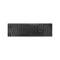 CHERRY樱桃KW9100办公键盘薄膜键盘女生打字静音双模链接键盘 KW9100黑色