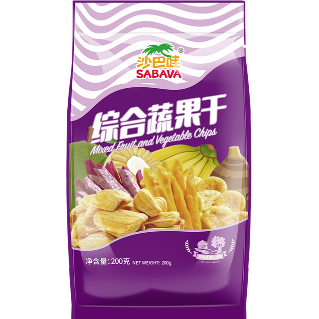 有券的上：SABAVA 沙巴哇 综合蔬果干 200g