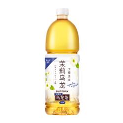 三得利 无糖茉莉乌龙茶饮料 0糖0脂0能量 900ml*12瓶