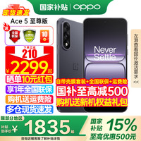 一加 OnePlus Ace 5 至尊版 手机 16GB+256GB 幻影黑