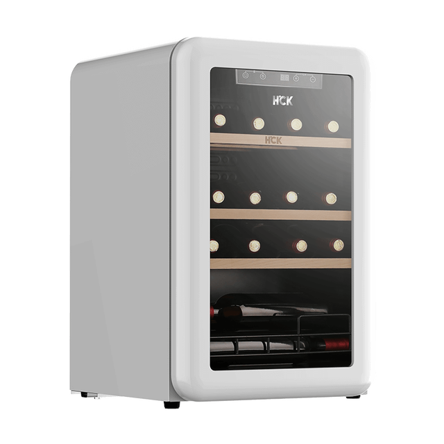 哈士奇 恒温恒湿复古红酒柜 20瓶装