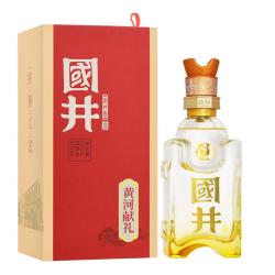 扳倒井 黄河献礼 国井香型 52度 500ml 单瓶礼盒装白酒