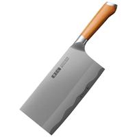 赊刀人厨房刀具菜刀 9铬钢锋利家用切肉砍骨切菜刀切片斩切两用锻打刀