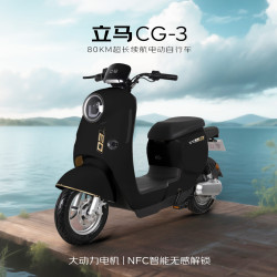 立马电动车 【不用国补】立马东哥送年货同款电动车CG-3  宁德时代汽车级锂电48V24Ah