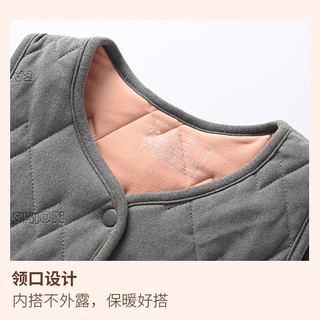 马克华菲（MARK FAIRWHALE）儿童校服男女童棉服2025秋冬轻薄保暖中大童 纯色粉色 110