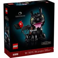 LEGO 乐高 10375ICONS系列 驯龙高手:没牙仔儿童拼搭积木玩具礼物