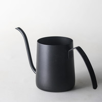 九土 JOTO QT-0018 不锈钢手冲咖啡壶 颜色分类：黑色款【7字柄】