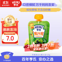 Heinz 亨氏 苹果黑加仑燕麦味果泥 120g