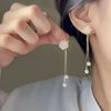「山茶玫瑰」珍珠山茶花蚊香盘耳夹女无耳洞耳饰复古轻奢高级耳环
