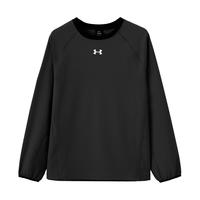 UNDER ARMOUR时尚潮流男女同款运动圆领卫衣 黑色 3XL
