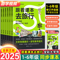 【抖音同款】跟着课本去旅行小语文课内外阅读书籍儿童课本里的科普大百科历史文学常识十万个为什么天星教育