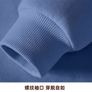 MARK FAIRWHALE冬季2025保暖圆领卫衣灯芯绒束脚裤羊胎绒加绒卫裤 M波西米亚K黑色（加绒卫裤） 110