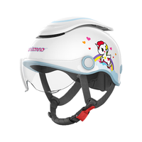 两只小蜜蜂3c认证儿童头盔电动车男女孩宝宝3-6-12岁四季通用冬季帽 儿童【tokidoki联名】独角兽