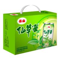 泰山 TAISUN 仙草蜜330克*12罐凉茶烧仙草颗粒清爽休闲饮料