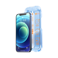 闪魔适用苹果12/12pro钢化膜iphone12/12pro手机膜防爆磨砂抗指纹顺滑手感2片装