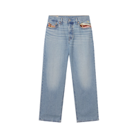 Levi's【商场同款】李维斯25春夏新款女士501经典直筒牛仔裤A9150 浅蓝色 2