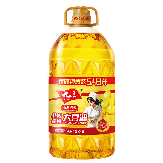 九三 厨娘非转基因一级大豆油5.43L