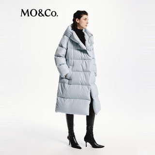 MO&Co.连帽长款羽绒服(附腰带)女款